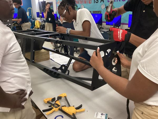 Raven Racing students building car #2044, photo 2 of 64