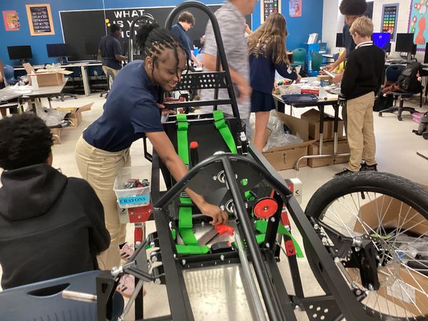 Raven Racing students building car #2044, photo 54 of 64