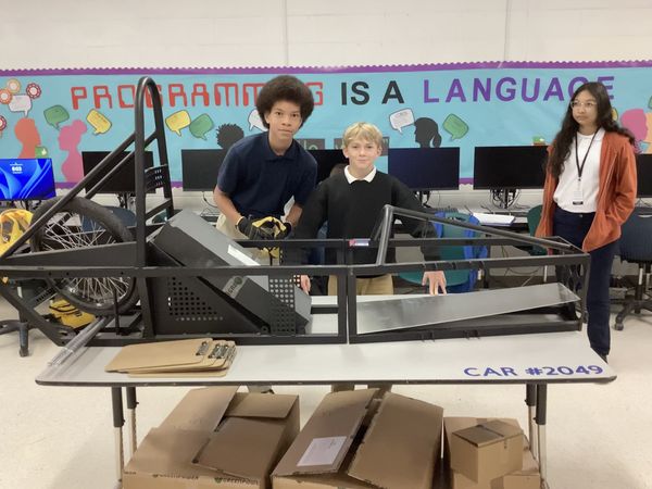 Raven Racing students building car #2049, photo 2 of 83