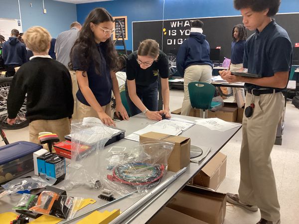Raven Racing students building car #2049, photo 63 of 83