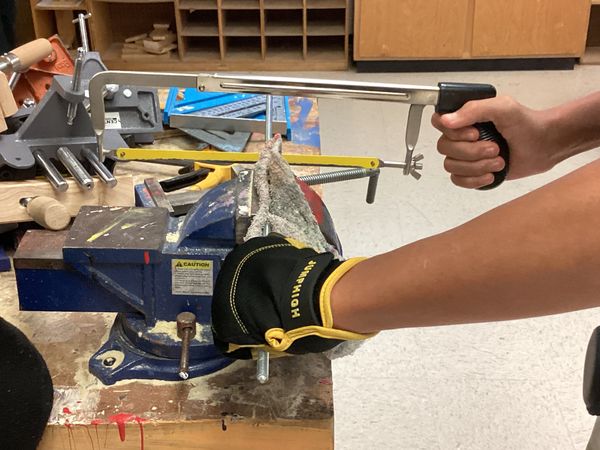 Raven Racing students building car #2049, photo 74 of 83