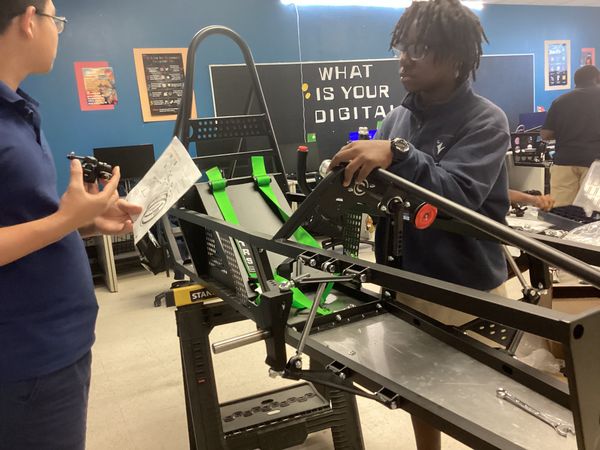 Raven Racing students building car #2065, photo 22 of 24
