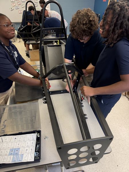 Raven Racing students building the team, photo 3 of 30