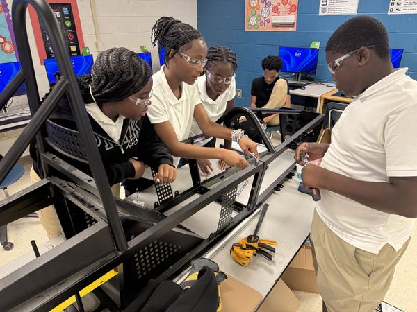 Raven Racing students building the team, photo 9 of 30