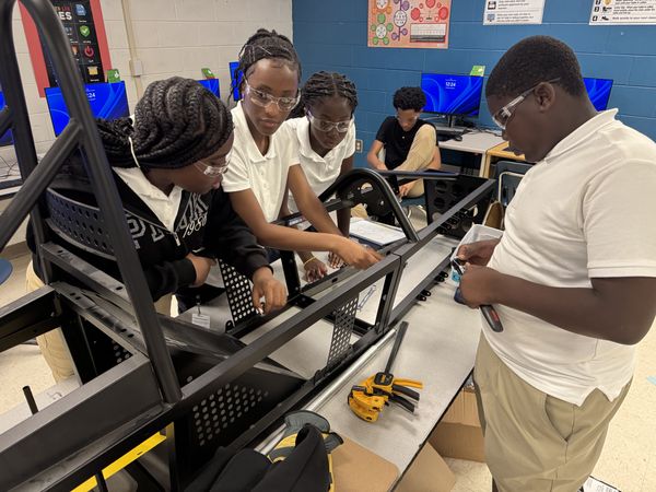 Raven Racing students building the team, photo 10 of 30