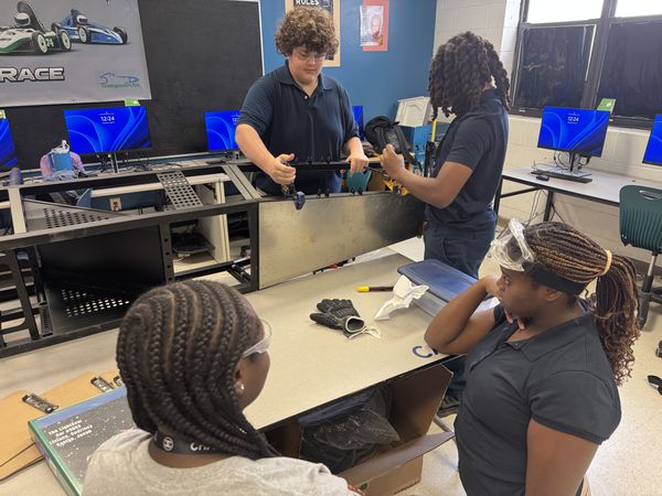 Raven Racing students building the team, photo 11 of 30