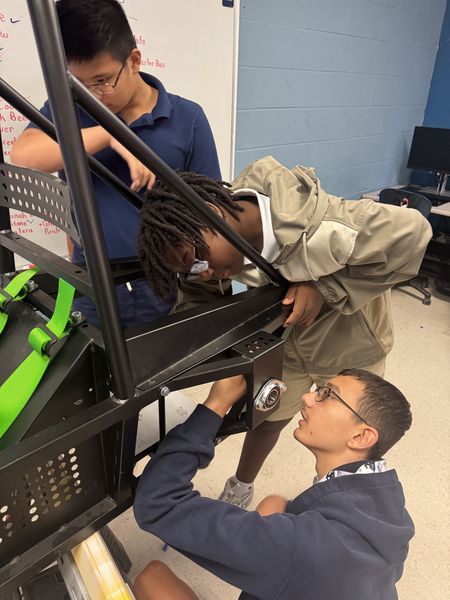 Raven Racing students building the team, photo 16 of 30