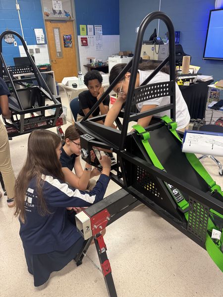Raven Racing students building the team, photo 24 of 30