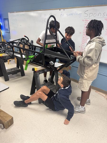 Raven Racing students building the team, photo 25 of 30