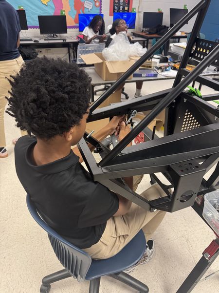 Raven Racing students building the team, photo 26 of 30