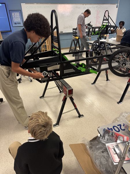 Raven Racing students building the team, photo 28 of 30